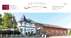 Desktop Screenshot of heinsens.de
