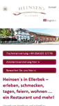 Mobile Screenshot of heinsens.de